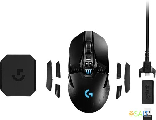 Мышь Logitech G903 LightSpeed Hero черный оптическая 25600dpi беспров. USB2.0 9but (910-005676)