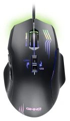Мышь GMNG 930GM черный оптическая 12800dpi USB для ноутбука 7but