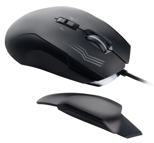 Мышь GMNG 930GM черный оптическая 12800dpi USB для ноутбука 7but