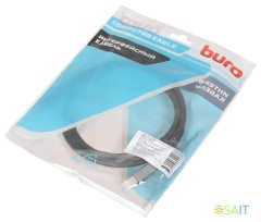 Кабель аудио-видео Buro V1.4 DisplayPort (m)/DisplayPort (m) 1.5м. позолоч.конт. черный (BHP-DPP-1.4-1.5G)