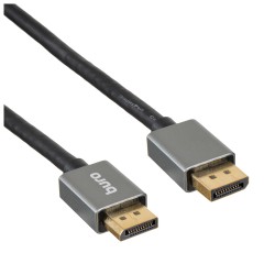 Кабель аудио-видео Buro V1.4 DisplayPort (m)/DisplayPort (m) 1.5м. позолоч.конт. черный (BHP-DPP-1.4-1.5G)