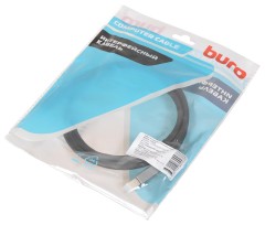 Кабель аудио-видео Buro V1.4 DisplayPort (m)/DisplayPort (m) 1.5м. позолоч.конт. черный (BHP-DPP-1.4-1.5G)