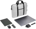 Сумка для ноутбука 15.6" Digma R-110 серый/черный полиэстер (R110GBK)