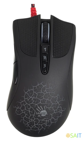 Мышь A4Tech Bloody AL90 Blazing черный лазерная 12000dpi USB3.0 8but (AL90 ACTIVATED)