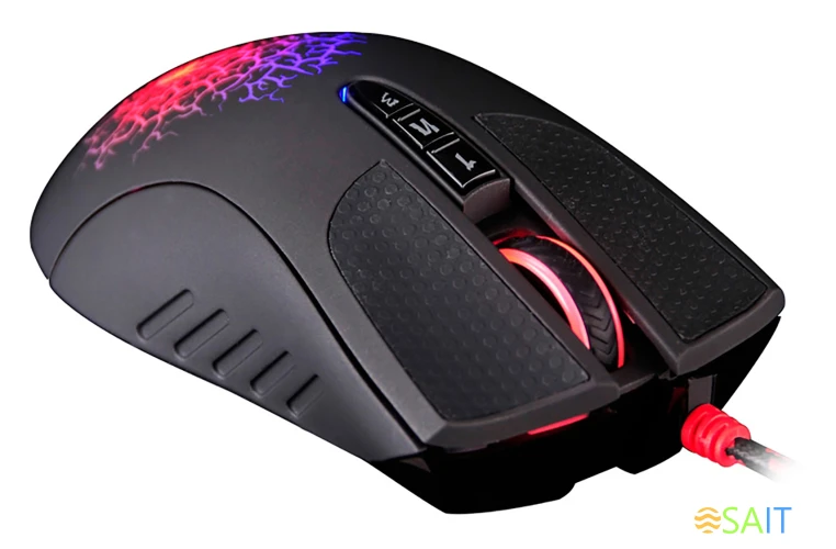 Мышь A4Tech Bloody AL90 Blazing черный лазерная 12000dpi USB3.0 8but (AL90 ACTIVATED)