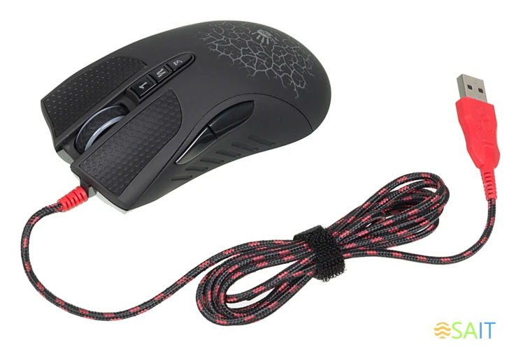 Мышь A4Tech Bloody AL90 Blazing черный лазерная 12000dpi USB3.0 8but (AL90 ACTIVATED)