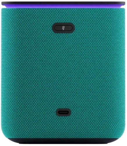 Умная колонка Yandex Станция Миди Алиса зеленый 24W 1.0 BT/Wi-Fi 10м (YNDX-00054EMD)