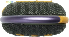 Колонка порт. JBL Clip 4 зеленый 5W 1.0 BT 15м 500mAh (JBLCLIP4GRN)