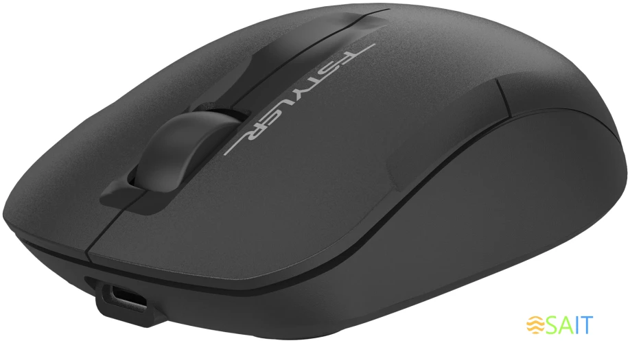 Мышь A4Tech Fstyler FG15C Air2 черный оптическая 1200dpi беспров. USB для ноутбука 3but (FG15C AIR2 BLACK)