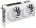 Видеокарта Asus PCI-E 5.0 DUAL-RTX5060-O8G-WHITE NVIDIA GeForce RTX 5060 8Gb 128bit GDDR7 2535/28000 HDMIx1 DPx3 HDCP Ret