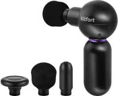 Массажер Kitfort КТ-2987 60Вт черный/фиолетовый