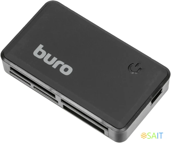 Устройство чтения карт памяти USB2.0 Buro BU-CR-151 черный