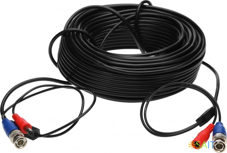 Кабель Falcon Eye 00-00109302 BNC/DC/BNC/DC 30м черный