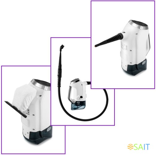 Пылесос паровой Kitfort КТ-595 1800Вт белый
