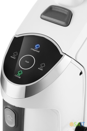 Пылесос паровой Kitfort КТ-595 1800Вт белый