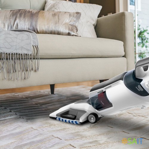 Пылесос паровой Kitfort КТ-595 1800Вт белый