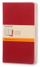 Блокнот Moleskine CAHIER JOURNAL CH116 Large 130х210мм обложка картон 80стр. линейка клюквенный (3шт)