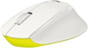 Мышь Logitech M330 Silent Plus белый оптическая 1000dpi silent беспров. USB 2but (910-004926)