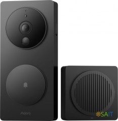Видеозвонок Aqara Smart Video Doorbell G4 черный