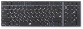 Клавиатура Оклик K767W серый/черный USB беспроводная BT/Radio slim Multimedia (2002135)