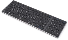 Клавиатура Оклик K767W серый/черный USB беспроводная BT/Radio slim Multimedia (2002135)