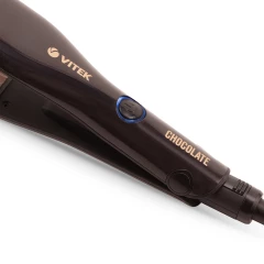 Щипцы Vitek Chocolate VT-2502 62Вт разноцветный макс.темп.:220С покрытие:керамико-турмалиновое