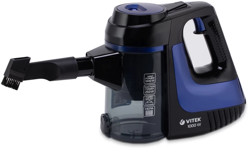 Пылесос ручной Vitek VT-8126 600Вт темно-синий