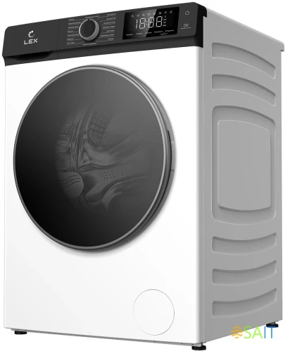 Стиральная машина Lex LWM12012WBlID класс: A+++ загр.фронтальная макс.:12кг белый инвертор