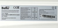 Радиатор масляный Ballu Classic BOH/CL-05WRN 1000Вт белый/черный