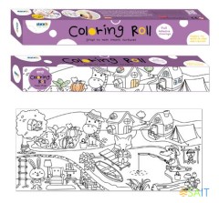 Ролик самоклеящийся для раскрашивания Stick`n 29006 310x3550мм 1цв.в упак. деревня