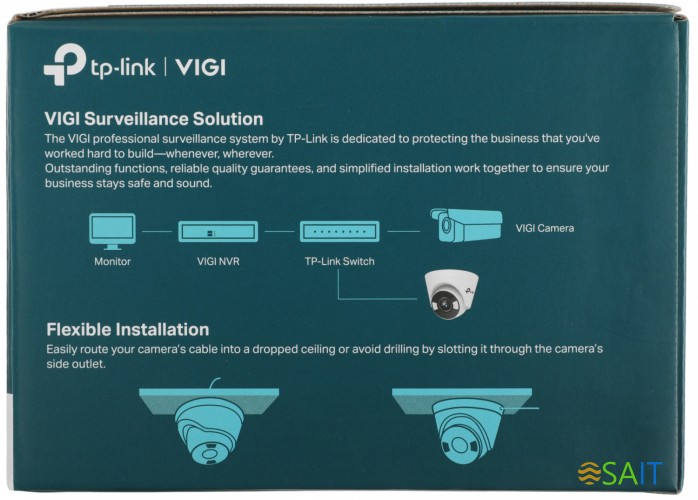 Камера видеонаблюдения IP TP-Link Vigi C440 4-4мм цв. корп.:белый/черный (VIGI C440(4MM))
