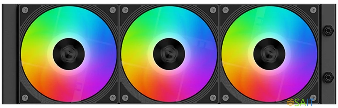 Система водяного охлаждения ID-Cooling Dashflow 360 XT Pro ARGB Soc-AM5/AM4/1200/1700/1851 черный 4-pin 32.5dB Al 350W Ret