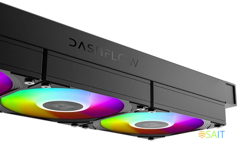 Система водяного охлаждения ID-Cooling Dashflow 360 XT Pro ARGB Soc-AM5/AM4/1200/1700/1851 черный 4-pin 32.5dB Al 350W Ret