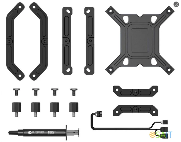 Система водяного охлаждения ID-Cooling Dashflow 360 XT Pro ARGB Soc-AM5/AM4/1200/1700/1851 черный 4-pin 32.5dB Al 350W Ret