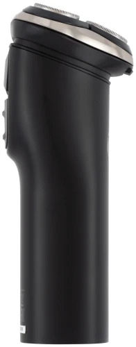 Бритва роторная Hyundai H-SH8090 реж.эл.:3 питан.:аккум. черный/золотистый