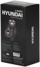 Бритва роторная Hyundai H-SH8090 реж.эл.:3 питан.:аккум. черный/золотистый