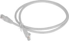 Патч-корд Buro UTP-6-1M-G UTP 4 пары cat.6 CCA molded 1м серый RJ-45 (m)-RJ-45 (m)