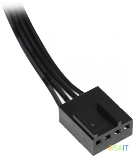 Вентилятор для корпуса ID-Cooling ZF-14025 ARGB 140х140x25 черный 4-pin 37дБ (ZF-14025-ARGB) Ret