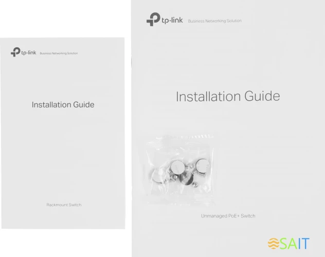 Коммутатор TP-Link TL-SL1226P (L2) 24x100Мбит/с 2x1Гбит/с 2xКомбо(1000BASE-T/SFP) 24PoE+ 250W неуправляемый