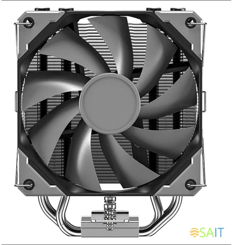 Устройство охлаждения(кулер) ID-Cooling SE-214-XT Basic Soc-AM5/AM4/1200/1700/1851 черный 4-pin 16-27dB Al+Cu 180W 500gr Ret