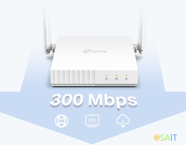 Роутер беспроводной TP-Link TL-WR844N N300 10/100BASE-TX белый