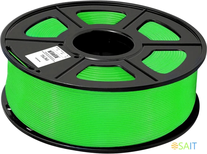 Пластик для принтера 3D Cactus CS-3D-PETG-1KG-GREEN PETG d1.75мм 1кг L316м 1цв.