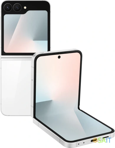 Смартфон Samsung SM-F761B Galaxy Z Flip7 FE 256Gb 8Gb белый раскладной 3G 4G 1Sim 6.7" 1080x2640 Android 16 50Mpix 802.11 a/b/g/n/ac/ax NFC GPS GSM900/1800 GSM1900 Protect