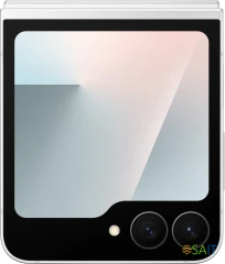 Смартфон Samsung SM-F761B Galaxy Z Flip7 FE 256Gb 8Gb белый раскладной 3G 4G 1Sim 6.7&quot; 1080x2640 Android 16 50Mpix 802.11 a/b/g/n/ac/ax NFC GPS GSM900/1800 GSM1900 Protect