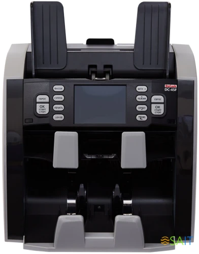 Сортировщик банкнот DoCash DC-45F 14841 автоматический рубли/доллары/евро/юани/фунты