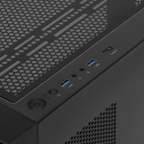 Корпус Chieftec Night Hunter черный без БП E-ATX 11x120mm 3x140mm 1xUSB3.1 audio bott PSU