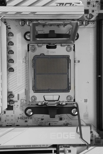 Материнская плата MSI MPG X870E EDGE TI WIFI SocketAM5 AMD X870E 4xDDR5 ATX AC`97 8ch(7.1) 5Gigabit RAID+HDMI