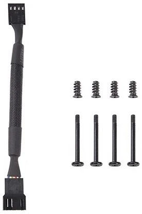 Вентилятор для корпуса Thermaltake Toughfan 14 140х140x25 черный 4-pin 33.2дБ (упак.:2шт) (CL-F085-PL14BL-A) Ret