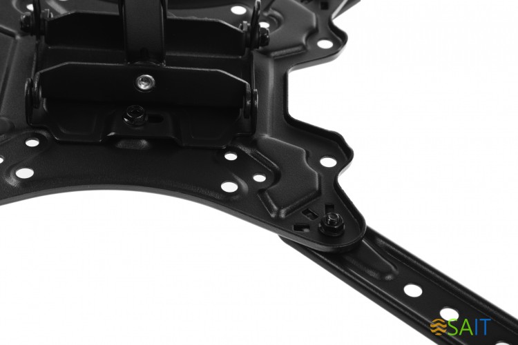 Кронштейн для телевизора Ultramounts UM871 черный 23"-55" макс.35кг настенный поворотно-выдвижной и наклонный