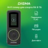 Плеер Flash Digma R4 8Gb черный/0.8"/FM/microSDHC/clip